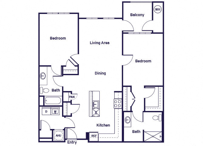 Suite A Floorplan